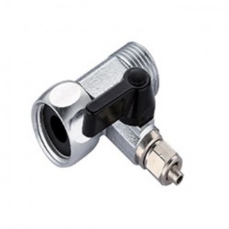 Узел подключения (адаптер-вентиль) 1/2"х3/8"х1/2"