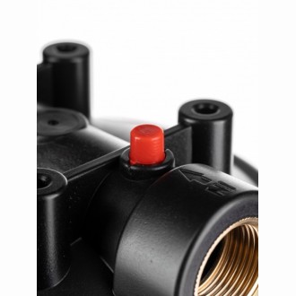 Корпус Гейзер 10BB с латунными вставками (прозрачный)